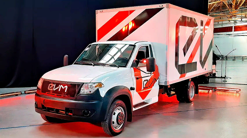 российский электрический грузовик